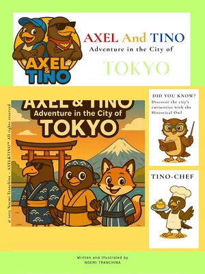 cover image of AXEL&TINO Adventure in the city of Tokyo